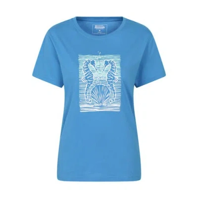 Mountain Warehouse Seahorse Relaxed Fit T-shirt In Blue
