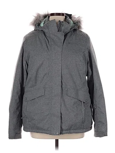 Pre-owned Mountain Warehouse Snow Jacket In Gray