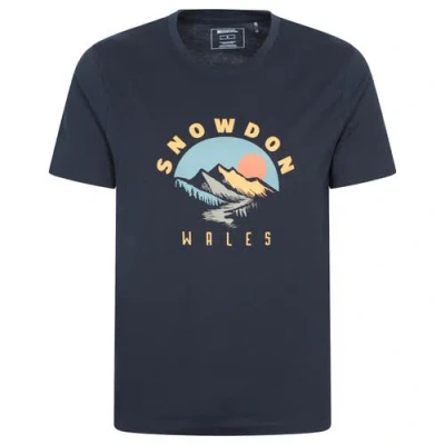 Mountain Warehouse Snowdon Short-sleeved T-shirt In Blue