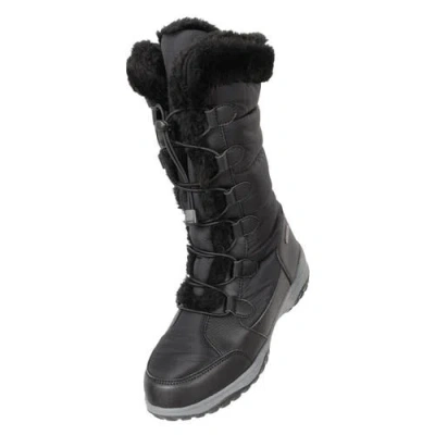 Mountain Warehouse Snowflake Snow Boots In Black