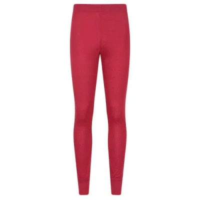 Mountain Warehouse Talus Base Layer Bottoms In Red