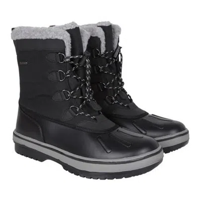 Mountain Warehouse Thermal Waterproof Snow Boots In Black