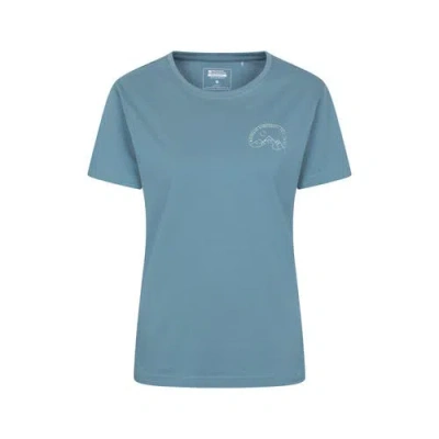 Mountain Warehouse Tree Ring Relaxed Fit T-shirt In Blue