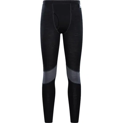Mountain Warehouse Ultra Merino Wool Thermal Bottoms In Black