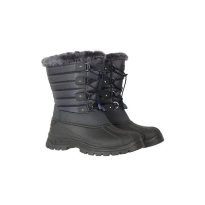 Mountain Warehouse Whistler Adaptive Snow Boots In Black