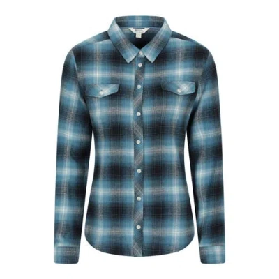 Mountain Warehouse Willow Flannel Shirt In Blue