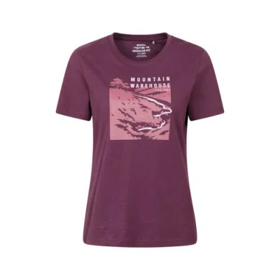 Mountain Warehouse Winding Trek Printed T-shirt In Animal Print