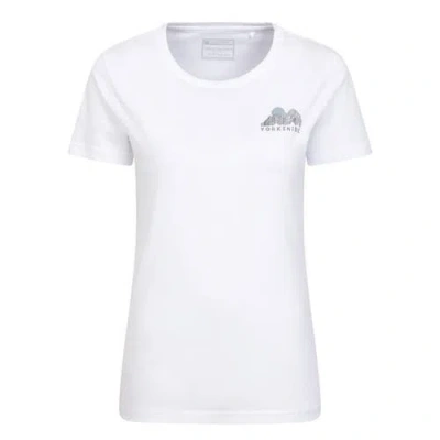 Mountain Warehouse Yorkshire Mountain T-shirt In White
