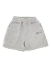 Mousse Dans La Bouche Elasticated-waistband Shorts In Gray