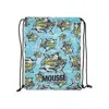 Mousse Dans La Bouche Lifeshark Print Gym Sack Kids In Blue