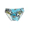 Mousse Dans La Bouche Printed Swim Briefs Kids In Blue