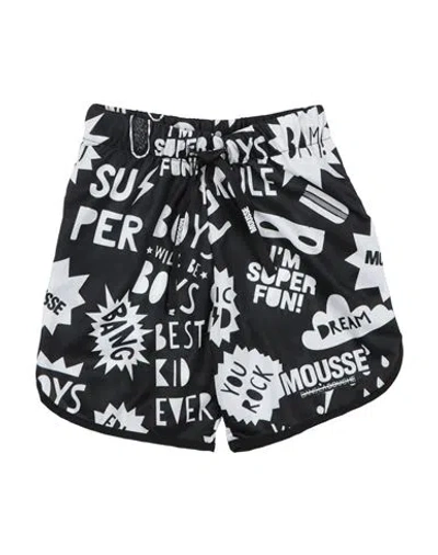 Mousse Dans La Bouche Babies'  Toddler Boy Shorts & Bermuda Shorts Black Size 4 Polyester