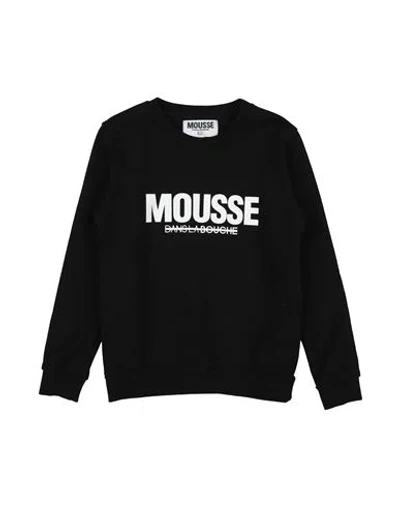 Mousse Dans La Bouche Babies'  Toddler Boy Sweatshirt Black Size 6 Cotton