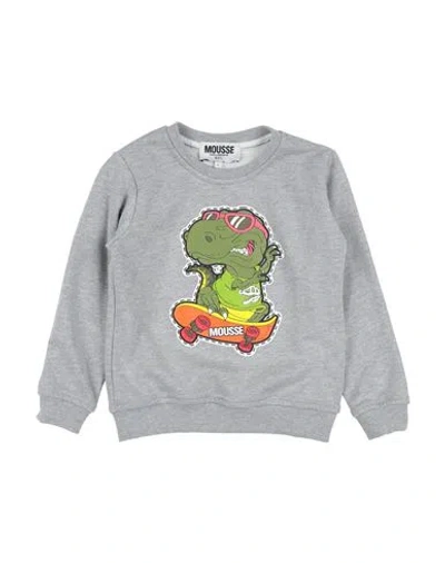 Mousse Dans La Bouche Babies'  Toddler Boy Sweatshirt Grey Size 6 Cotton