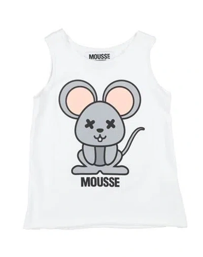 Mousse Dans La Bouche Babies'  Toddler Boy T-shirt White Size 4 Cotton