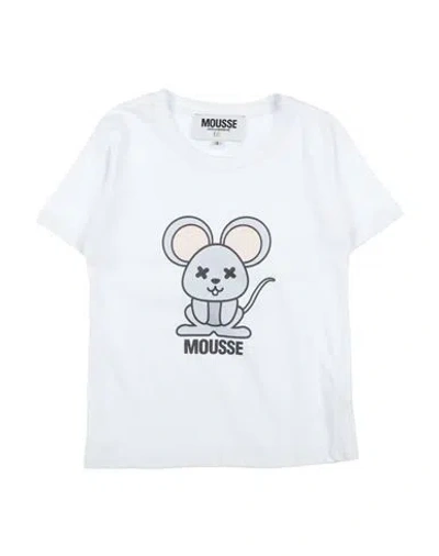 Mousse Dans La Bouche Babies'  Toddler Boy T-shirt White Size 4 Cotton