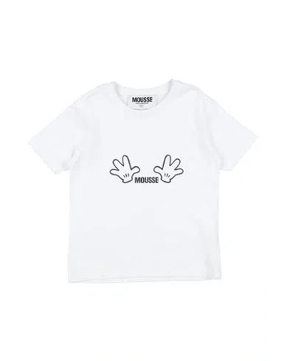 Mousse Dans La Bouche Babies'  Toddler Boy T-shirt White Size 6 Cotton