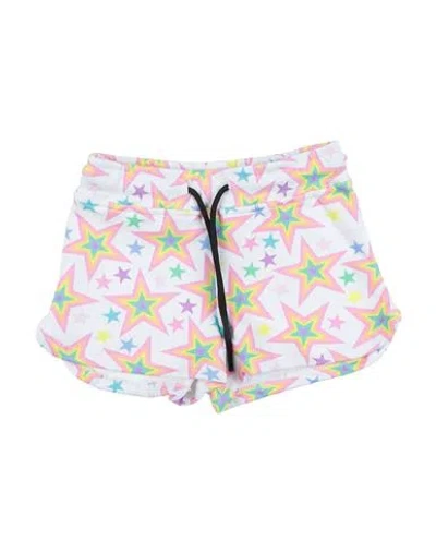 Mousse Dans La Bouche Babies'  Toddler Girl Shorts & Bermuda Shorts White Size 6 Cotton