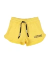 Mousse Dans La Bouche Babies'  Toddler Girl Shorts & Bermuda Shorts Yellow Size 6 Cotton