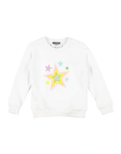 Mousse Dans La Bouche Babies'  Toddler Girl Sweatshirt White Size 4 Cotton