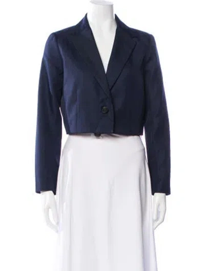 Pre-owned Moussy Blazer In Blue