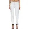 Moussy Buffalo Skinny Jeans In White In White