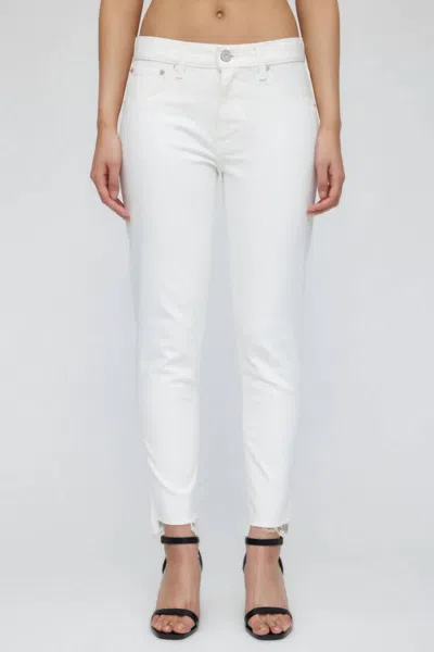 Moussy Buffalo Skinny Jeans In White