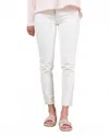 Moussy Burnside Skinny Jeans In White