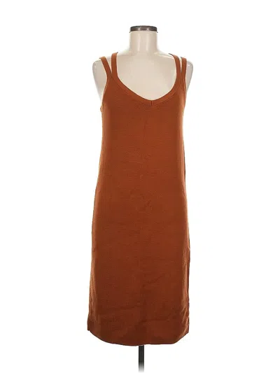 Pre-owned Moussy Casual Dress In Brown
