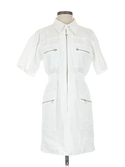 Pre-owned Moussy Casual Dress In White