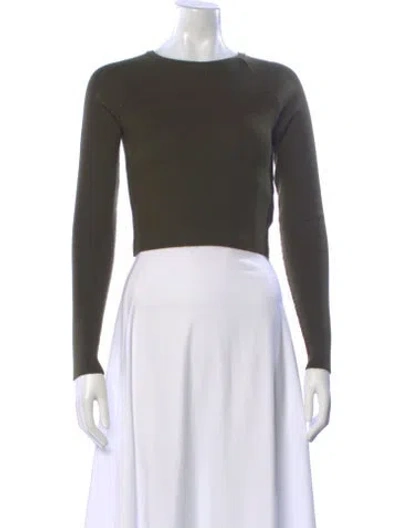 Pre-owned Moussy Crew Neck Sweater In Black