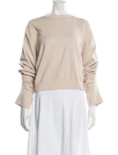 Pre-owned Moussy Crew Neck Sweater In Neutrals