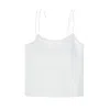 Moussy Cut Off Camisole In White In White