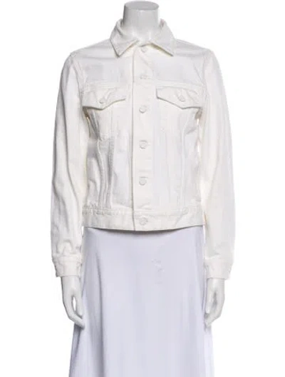 Pre-owned Moussy Denim Jacket In Gray