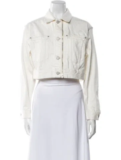 Pre-owned Moussy Denim Jacket W/ Tags In Neutral