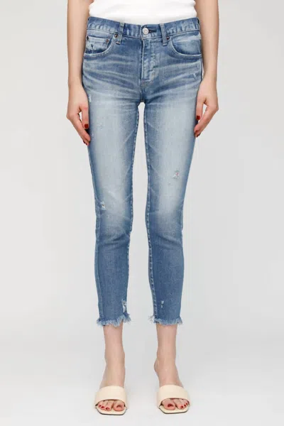 Moussy Diana Skinny Jeans In Light Blue