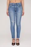 Moussy Edgewood Skinny Jean In Blue In Blue