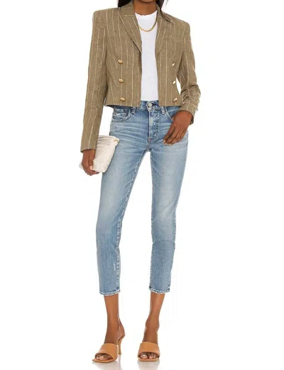 Moussy Edmond Skinny Jean In Blue