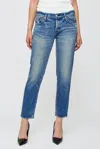 Moussy Eldred Tapered Jeans In Light Blue