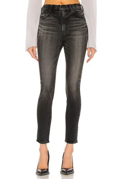 Moussy Fleetwood Rebirth High Waist Skinny In Black