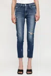 Moussy Gleedsville Skinny Jeans In Blue In Blue