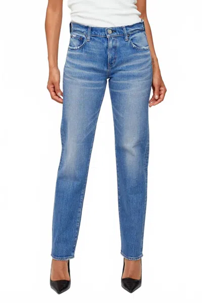 Moussy Groveland Slim Straight In Blue