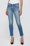 Moussy Hawthhorne Skinny Jean In Light Blue In Blue