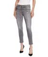 Moussy Helix Skinny Jean In Light Black