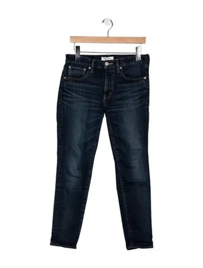 Pre-owned Moussy High-rise Skinny Leg Jeans In Blue