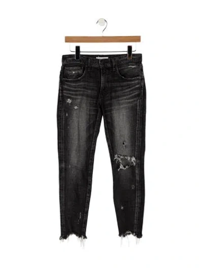 Pre-owned Moussy High-rise Skinny Leg Jeans In Multi