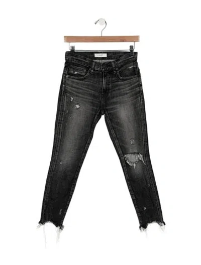 Pre-owned Moussy High-rise Skinny Leg Jeans In Multi