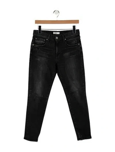Pre-owned Moussy High-rise Skinny Leg Jeans W/ Tags In Black