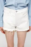 Moussy Mv Ransomville Shorts In White In White