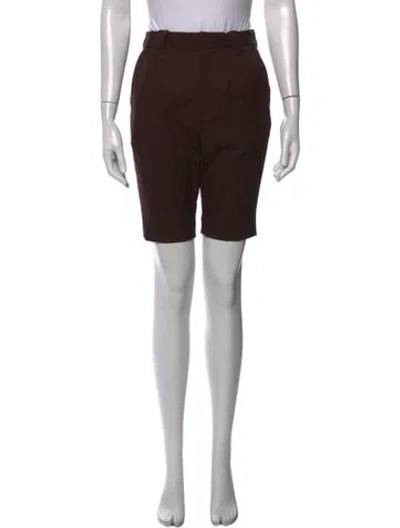 Pre-owned Moussy Knee-length Shorts W/ Tags In Brown